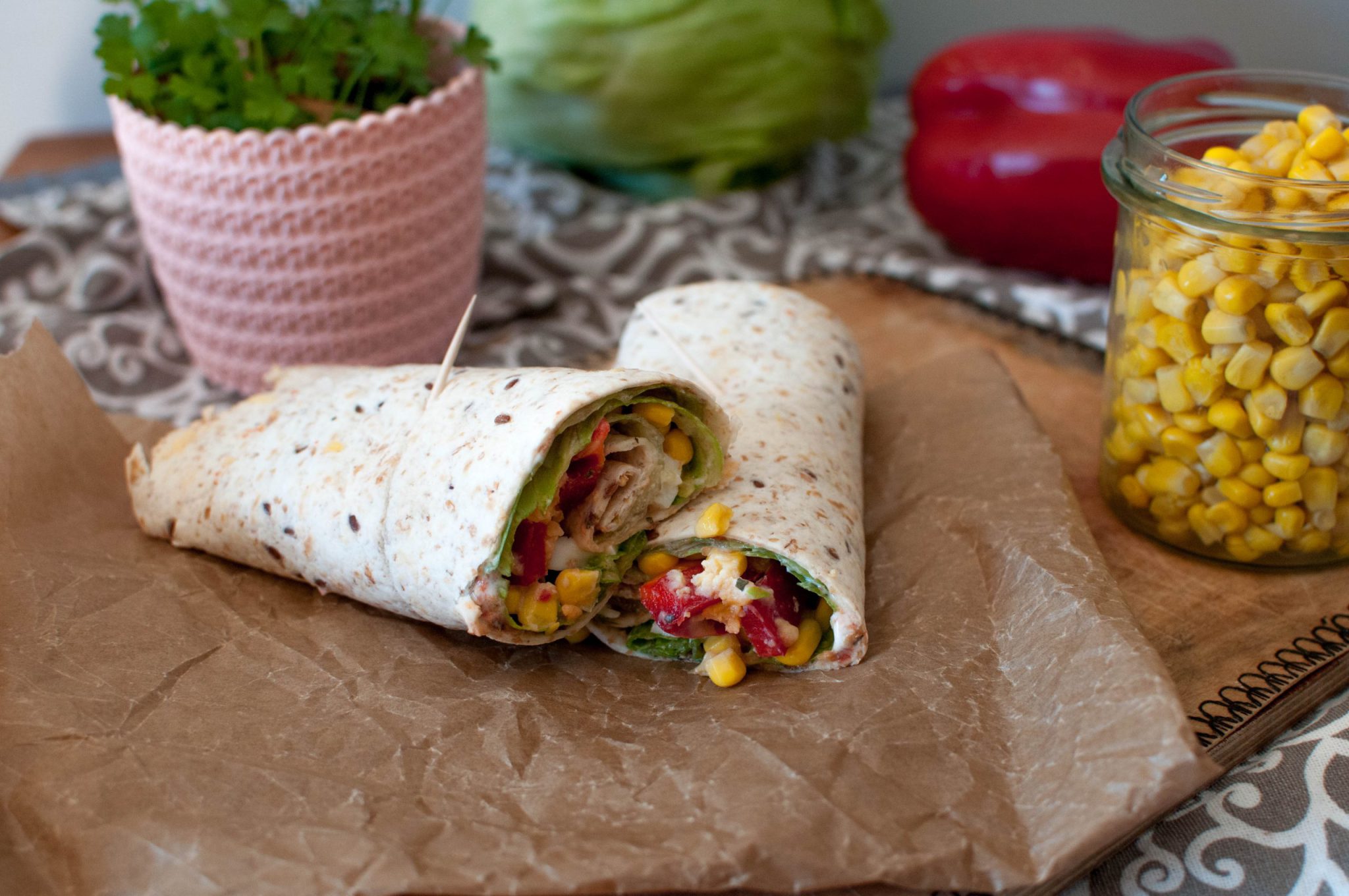 Posiłek po bieganiu - tortilla z jajkiem