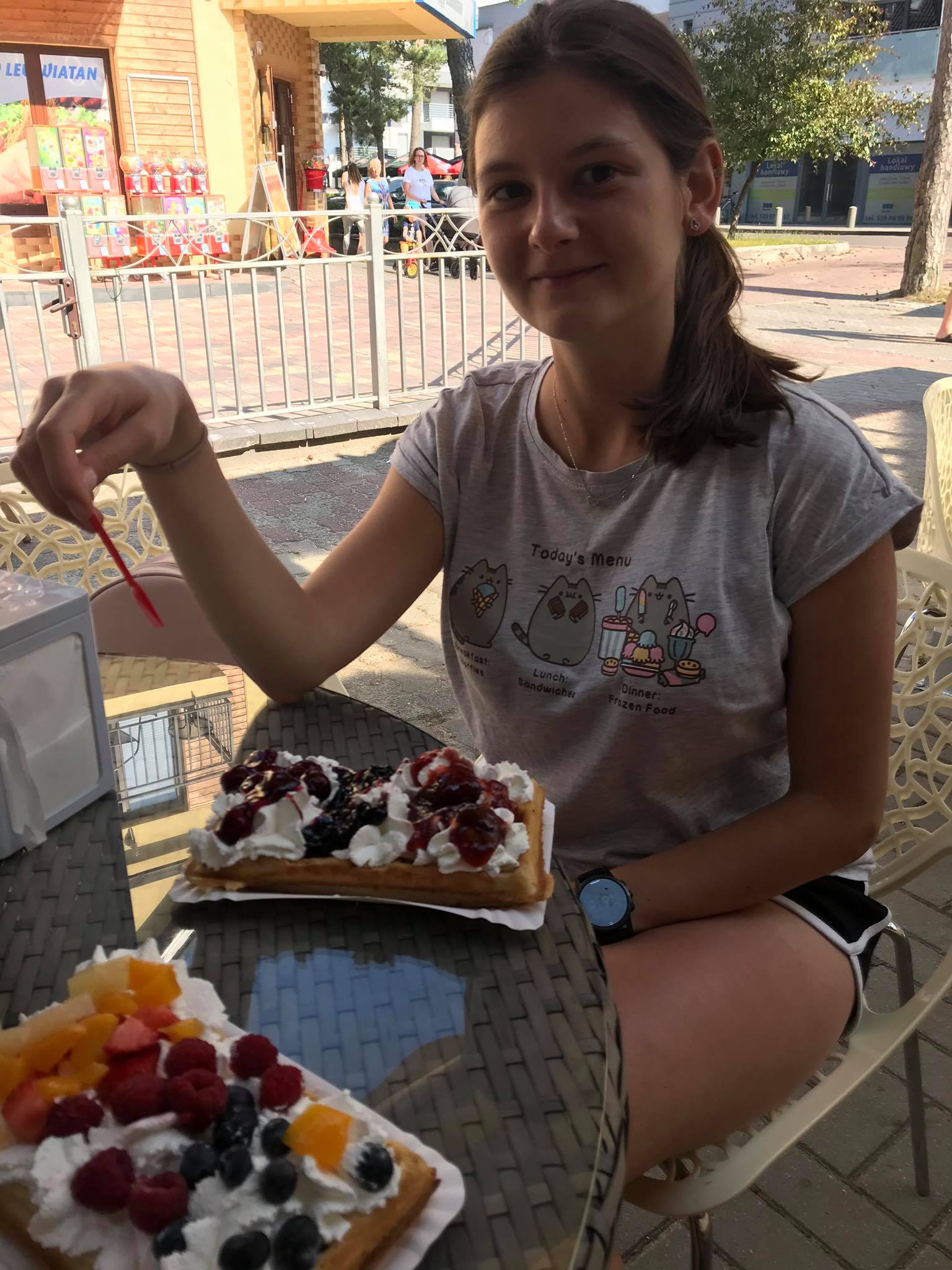 Ile kalorii mają gofry nad morzem?