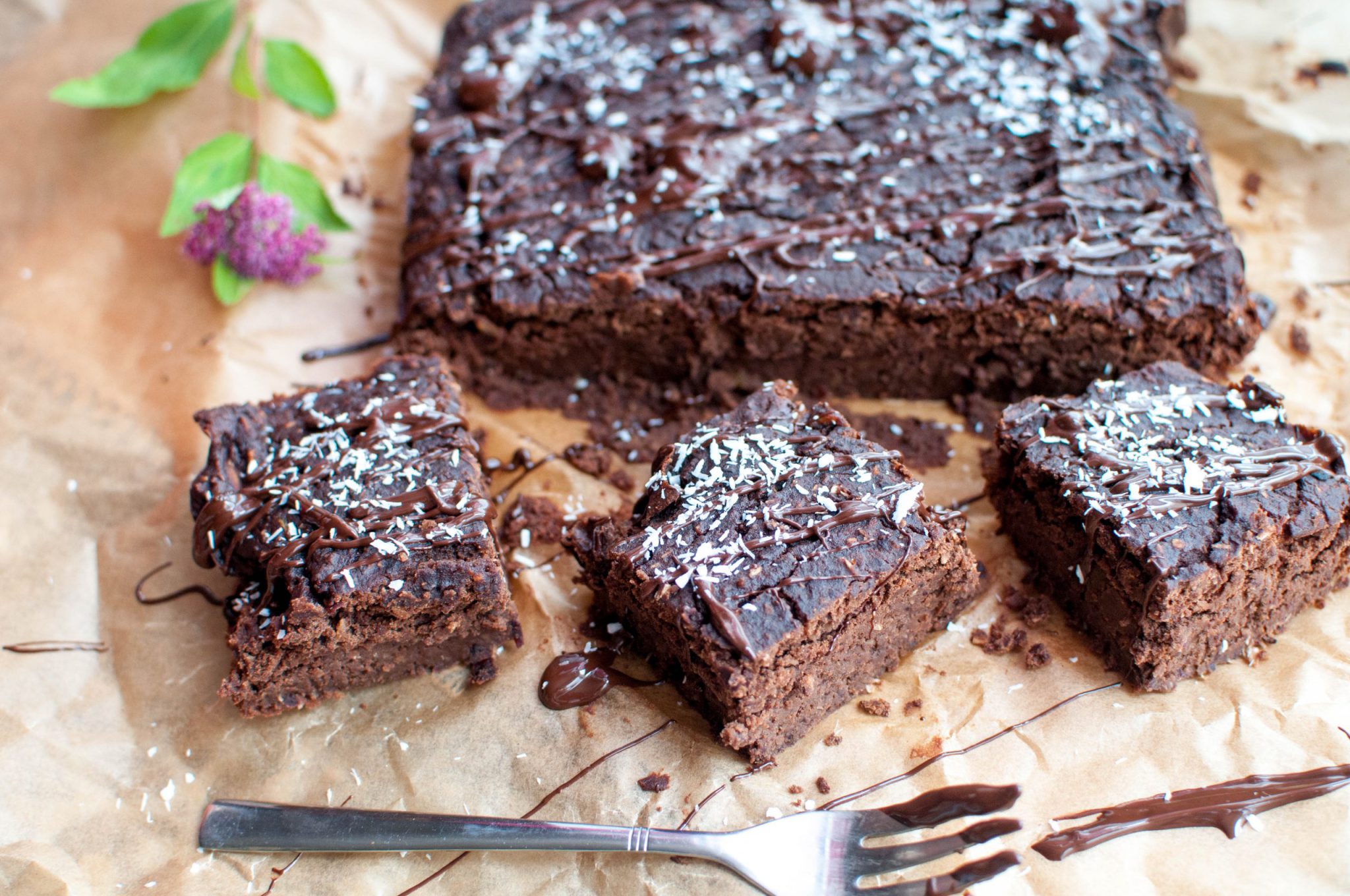 Fit brownie z fasoli