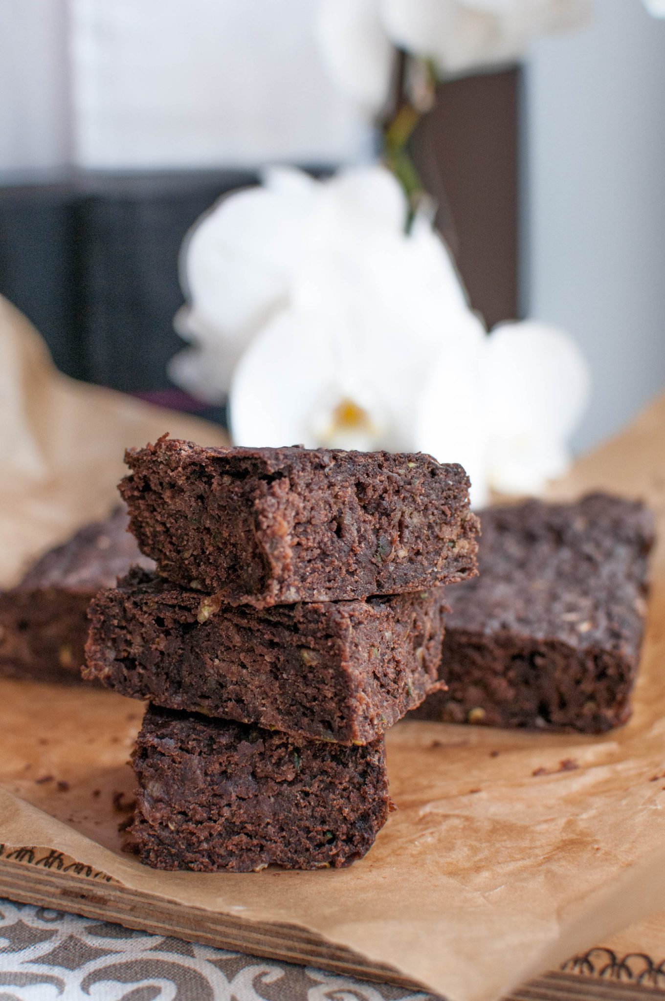 Fit brownie z cukinii